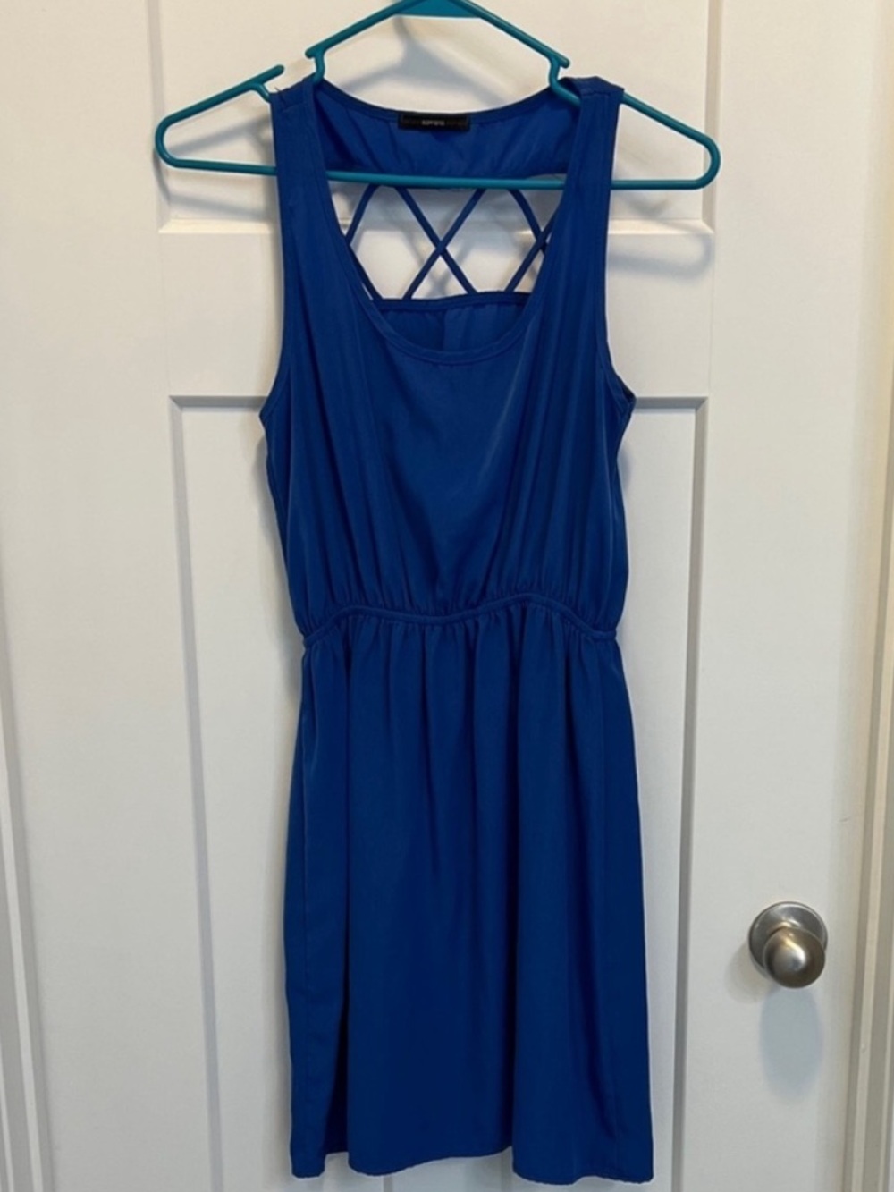 Blue dress size small